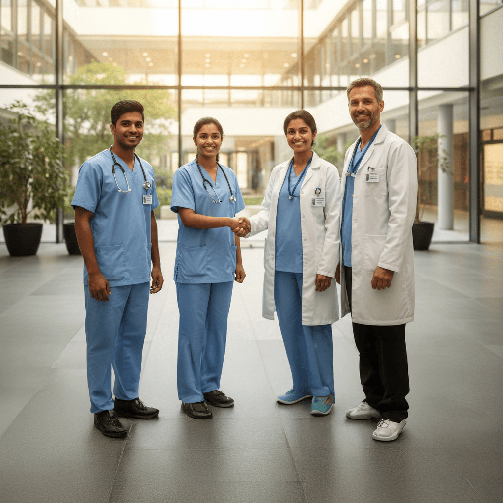 Internationale Rekrutierung für Krankenhäuser