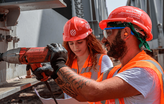 Lavoratori qualificati in azione